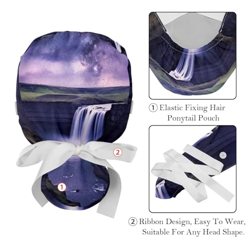 YTYVAGT] 2個,ひょうたん型ワーキングキャップ